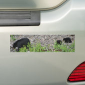 Ik hou van mijn Bumpersticker (Op auto)