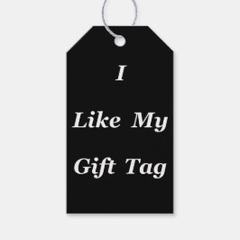 Ik hou van mijn cadeaulabel