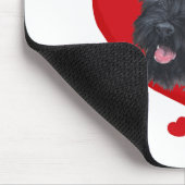 Ik hou van mijn Cairn Terrier Muismat (Hoek)
