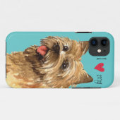 Ik hou van mijn Caïro Terrier Case-Mate iPhone Case (Achterkant (horizontaal))