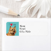 Ik hou van mijn Caïro Terrier Etiket (Insitu)