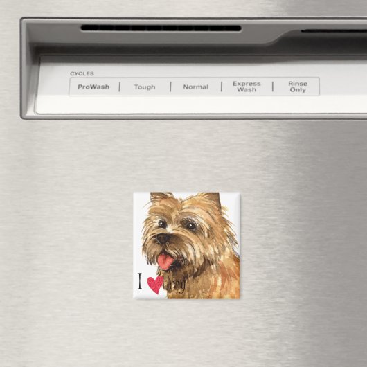 Ik hou van mijn Caïro Terrier Magneet (Insitu (Vaatwasser))