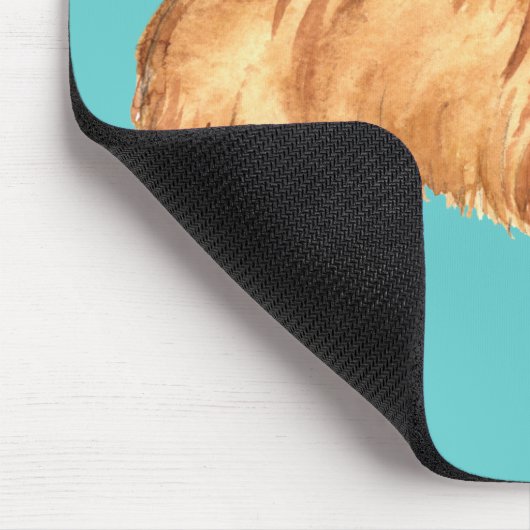 Ik hou van mijn Caïro Terrier Muismat (Hoek)