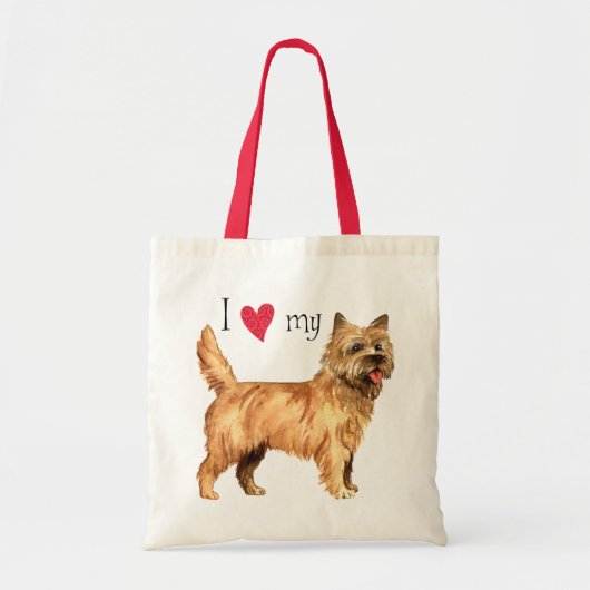 Ik hou van mijn Caïro Terrier Tote Bag (Voorkant)