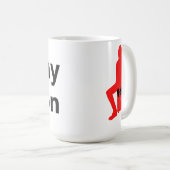 Ik hou van mijn Cajon mok (Voorkant rechts)