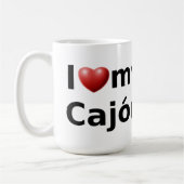 Ik hou van mijn Cajon mok (Links)