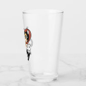 Ik hou van mijn Calico Kat Glas (Links)