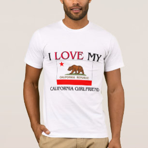 Ik hou van mijn Californische Vriendin T-shirt