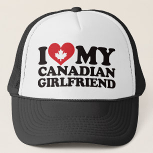 Ik hou van mijn Canadese Vriendin Trucker Pet