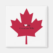 Ik hou van mijn Canadese vrouw Magneet (Voorkant)