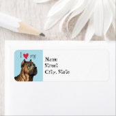 Ik hou van mijn Cane Corso Etiket (Insitu)