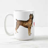 Ik hou van mijn Cane Corso Koffiemok (Links)