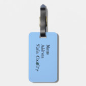 Ik hou van mijn Cardigan Welsh Corgi Bagagelabel (Achterkant verticaal)