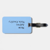 Ik hou van mijn Cardigan Welsh Corgi Bagagelabel (Achterkant horizontaal)