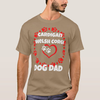Ik hou van mijn Cardigan Welsh Corgi Dog Dogs Bree T-shirt