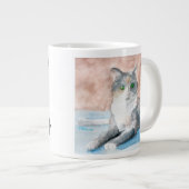 Ik hou van mijn Cat Jumbo Mok (Voorkant rechts)