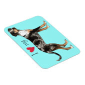 Ik hou van mijn Catahoula Magneet (Rechterzijde)