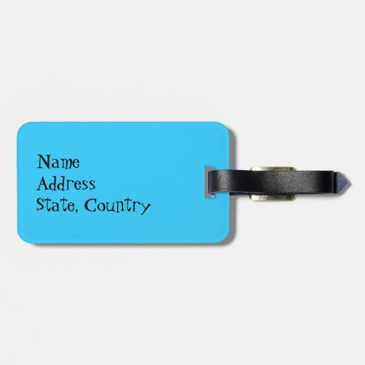 Ik hou van mijn Cavalier Bagagelabel (Achterkant horizontaal)