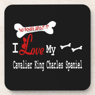 Ik hou van mijn Cavalier King Charles Spaniel Bier Onderzetter