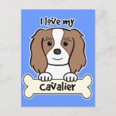 Ik hou van mijn Cavalier King Charles Spaniel Briefkaart (Voorkant)