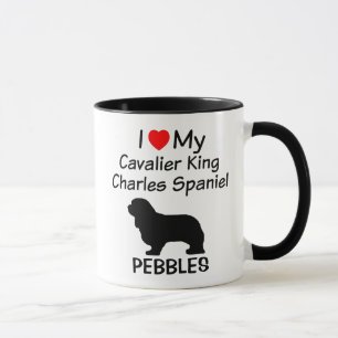 Ik hou van mijn Cavalier King Charles Spaniel Dog Mok