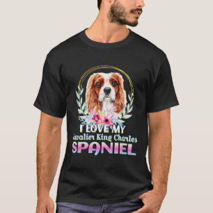 Ik hou van mijn Cavalier King Charles Spaniel Dog T-shirt