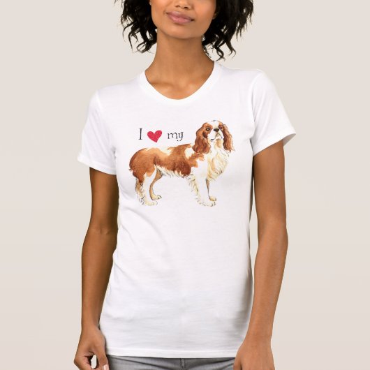 Ik hou van mijn Cavalier T-shirt (Voorkant)