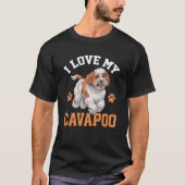 Ik hou van mijn Cavapoo T-shirt (Voorkant)