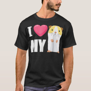 Ik hou van mijn cavia _2 t-shirt