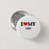 Ik hou van mijn Ceo Ronde Button 3,2 Cm (Voorkant /achterkant)