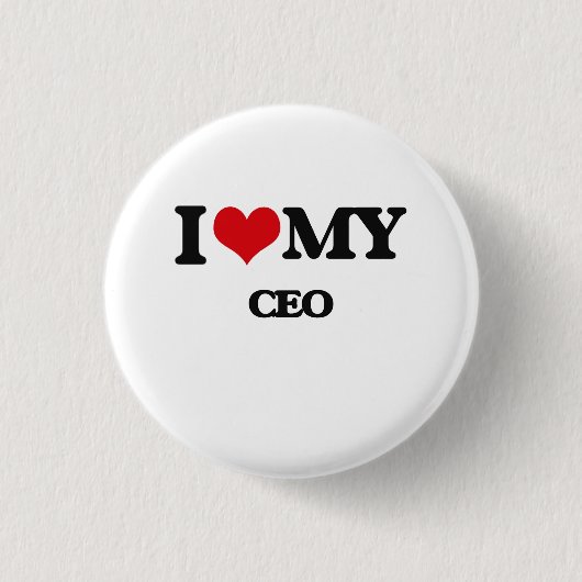 Ik hou van mijn Ceo Ronde Button 3,2 Cm (Voorkant)