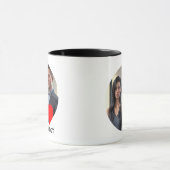 🤖 Ik hou van mijn chatbot ❤️ Creëer eigen foto Mok (Midden)