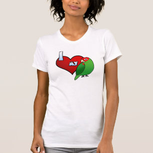 Ik hou van mijn Cherry Headed Conure T Shirt