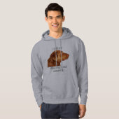 Ik hou van mijn Chesapeake Bay Retriever Shirt (Voorkant volledig)