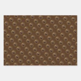 Ik hou van mijn Chesapeake Bay Retriever-wrappingp Inpakpapier Vel