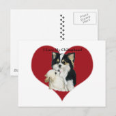 "Ik hou van mijn Chhihuahua" Briefkaart voor de Do (Voorkant / Achterkant)