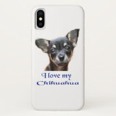 Ik hou van mijn Chihuahua Case-Mate iPhone Case (Achterkant)