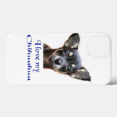 Ik hou van mijn Chihuahua Case-Mate iPhone Case (Achterkant (horizontaal))