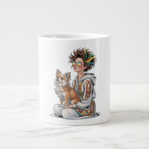 ik hou van mijn chihuahua grote koffiekop