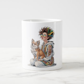 ik hou van mijn chihuahua grote koffiekop