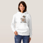 ik hou van mijn chihuahua hoodie (Voorkant volledig)
