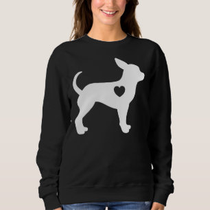 Ik hou van mijn chihuahua-idee voor Chiwawa Shadow Trui