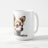 Ik hou van mijn Chihuahua Koffiemok (Voorkant rechts)