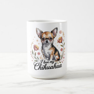 Ik hou van mijn chihuahua koffiemok