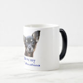 Ik hou van mijn Chihuahua Magische Mok (Voorkant rechts)