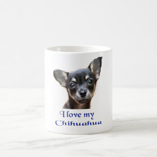 Ik hou van mijn Chihuahua Magische Mok