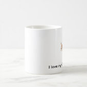 Ik hou van mijn Chihuahua Mok (Center)