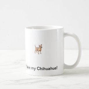 Ik hou van mijn Chihuahua Mok