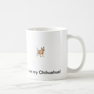 Ik hou van mijn Chihuahua Mok