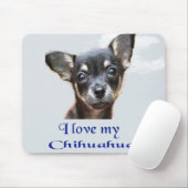 Ik hou van Mijn Chihuahua Muismat (Met muis)